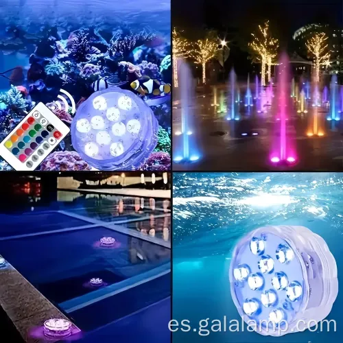 Luces de disco LED vibrantes para fiestas de piscina inolvidables